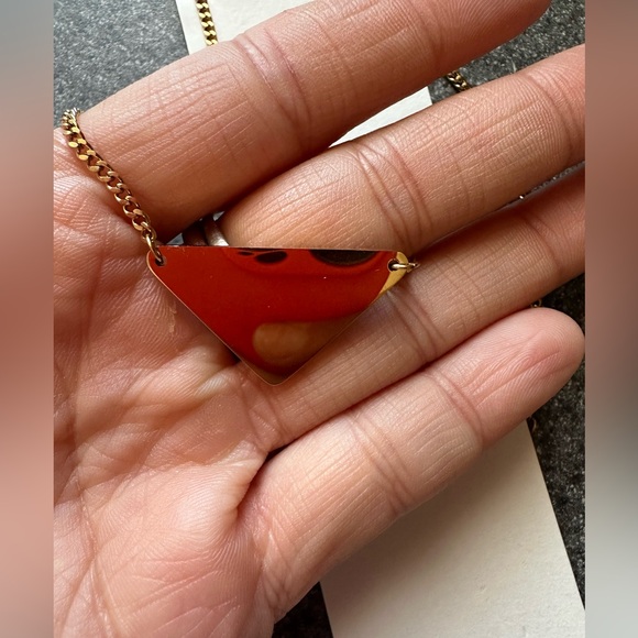 Two Prada white and Black Stainless Steel Necklaces - Picture 3 of 8